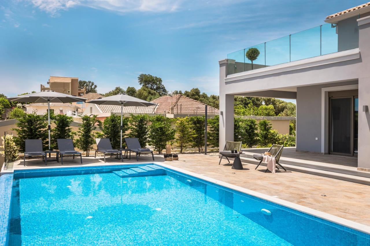 Anthelia Villa Livathos  ภายนอก รูปภาพ